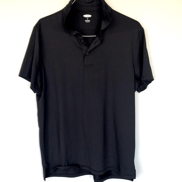 Old Navy Black Large Flex Polo - Picture 1 of 2